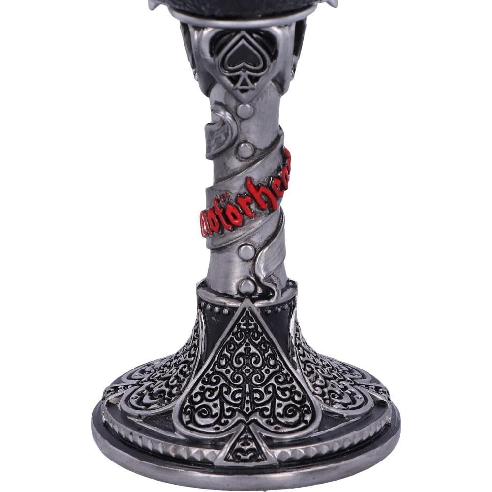 Motorhead Ace of Spades Warpig Snaggletooth Goblet 19.5cm Officially Licensed 9