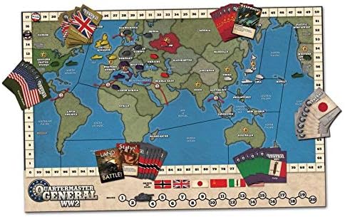 WW2 Quartermaster General Second Edition Board Game