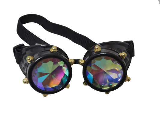 Crystal Vision 16cm Pack of Three Steampunk Goggles 1