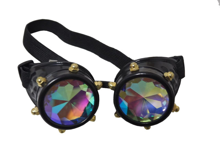 Crystal Vision 16cm Pack of Three Steampunk Goggles