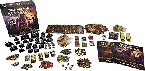 Mansions of Madness and Beyond The Threshold Board Game Bundle, Mystery Game for Adults, Made by Fantasy Flight Games