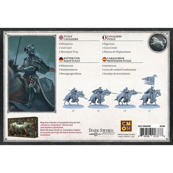 CMND0196 - Song of Ice & Fire: Tully Cavaliers, for 2 Players, from 12 Years (DE Expansion) 2