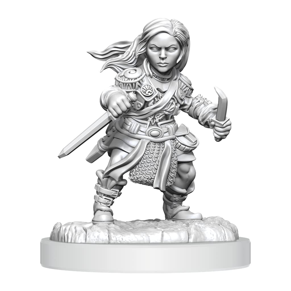 Halfling Rogue Female D and D Nolzurs Marvelous Unpainted Miniatures W20 Miniature Game by Wiz Kids 3