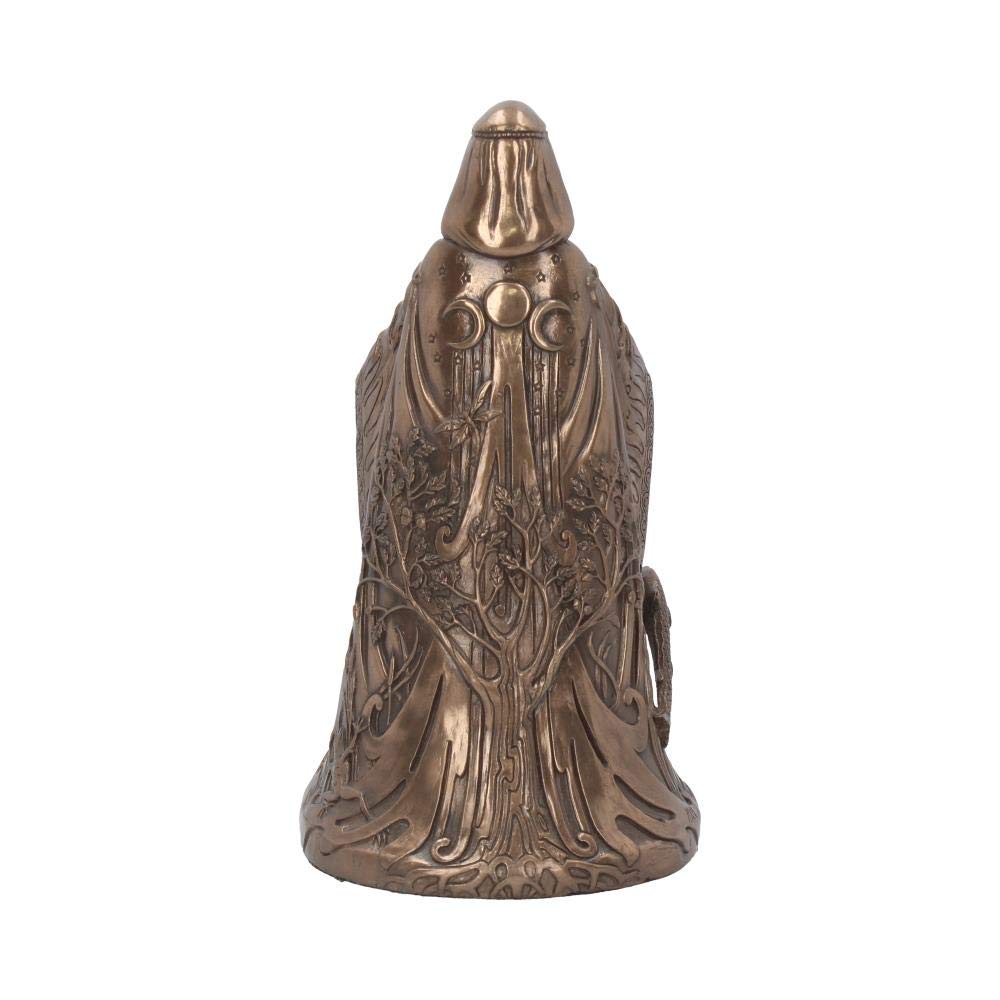 Bronzed Celtic Goddess Danu Ornament 22.5cm