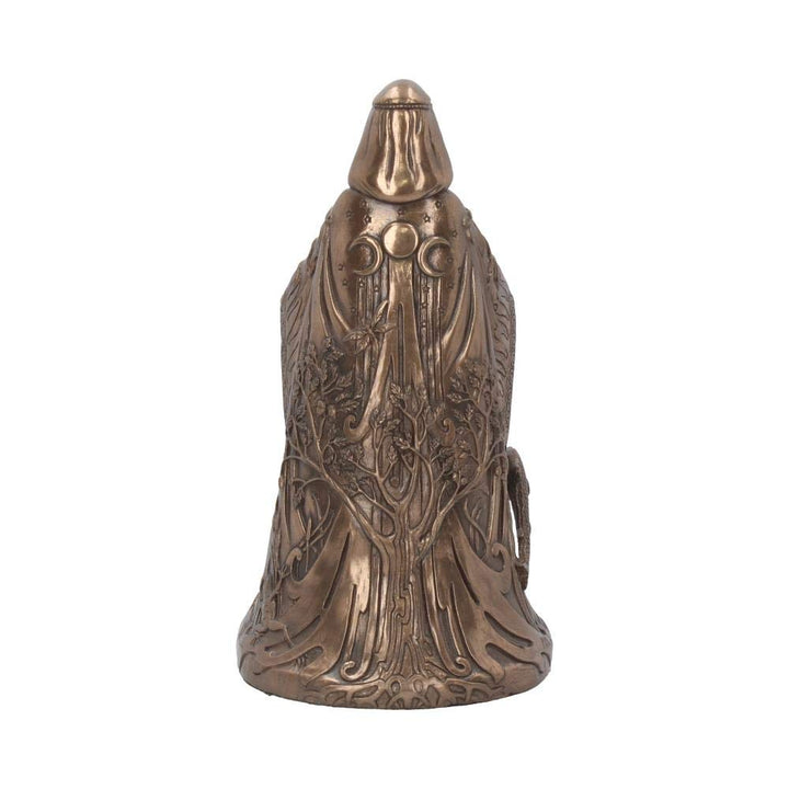 Bronzed Celtic Goddess Danu Ornament 22.5cm