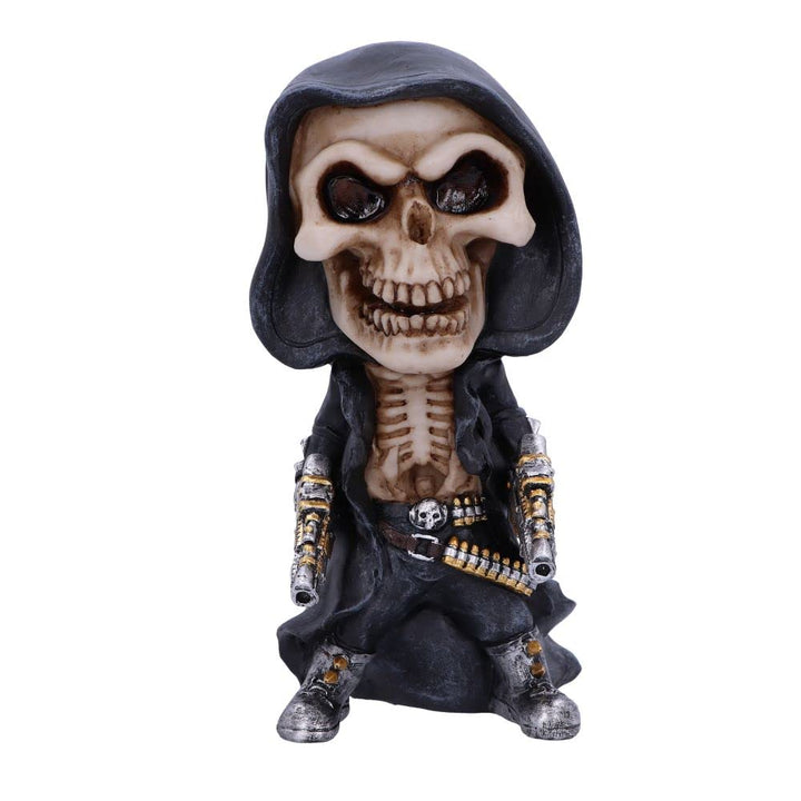 Mechanical Reaping Skeleton Figurine 18cm