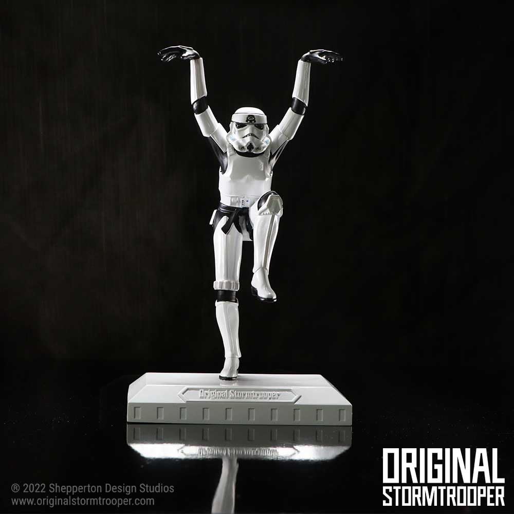 Stormtrooper Crane Kick Figurine 20.5cm Officially Licensed