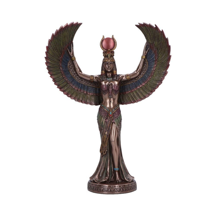 Graceful Isis Figurine an Embodiment of Magic Wisdom and Divinity Goddess 32.5cm