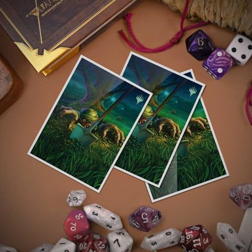 MTG Duskmourn 105ct Apex Deck Protector Sleeves Special Guest Exhume 4