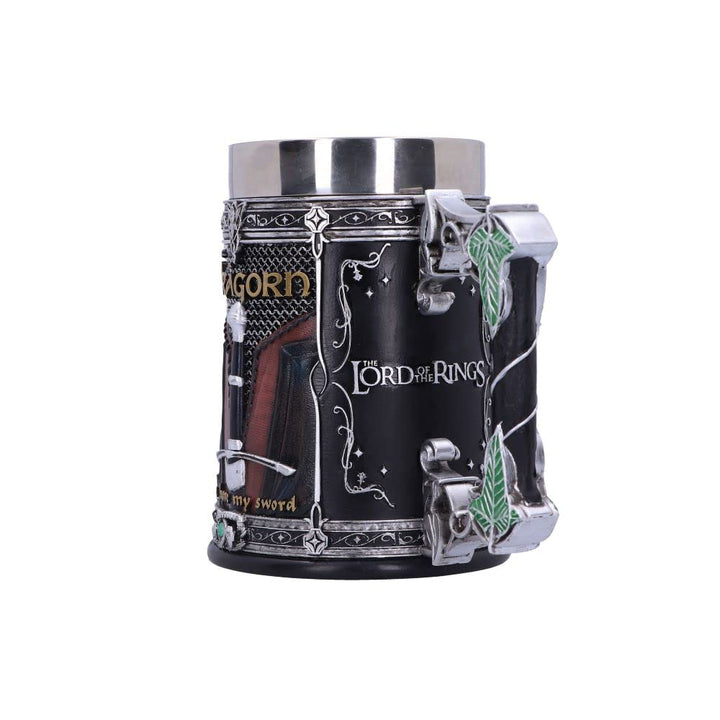 Lord of the Rings Fellowship Tankard 15.5cm Officially Licensed