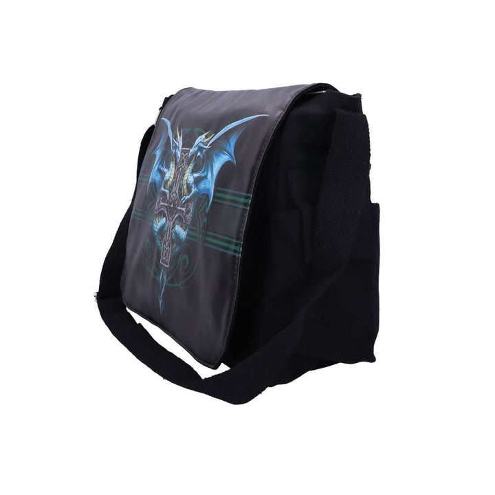 Gothic Fantasy Dragon Duo Messenger Bag by Anne Stokes 40cm