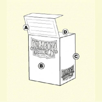 UNIT Dragon Shield Matte Petrol 100 ct in box Gaming Accessory by Arcane Tinmen 4