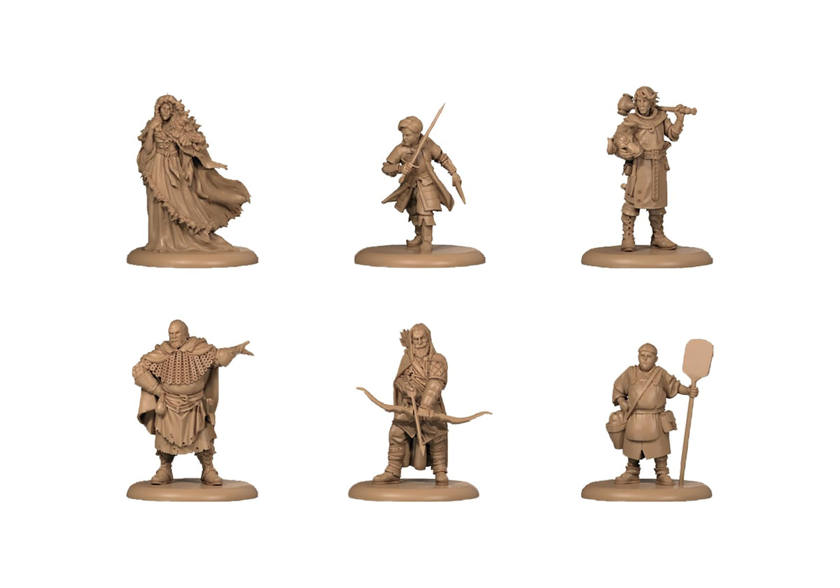 A Song of Ice and Fire Tabletop Miniatures Game Brotherhood Without Banners Heroes I Set 2