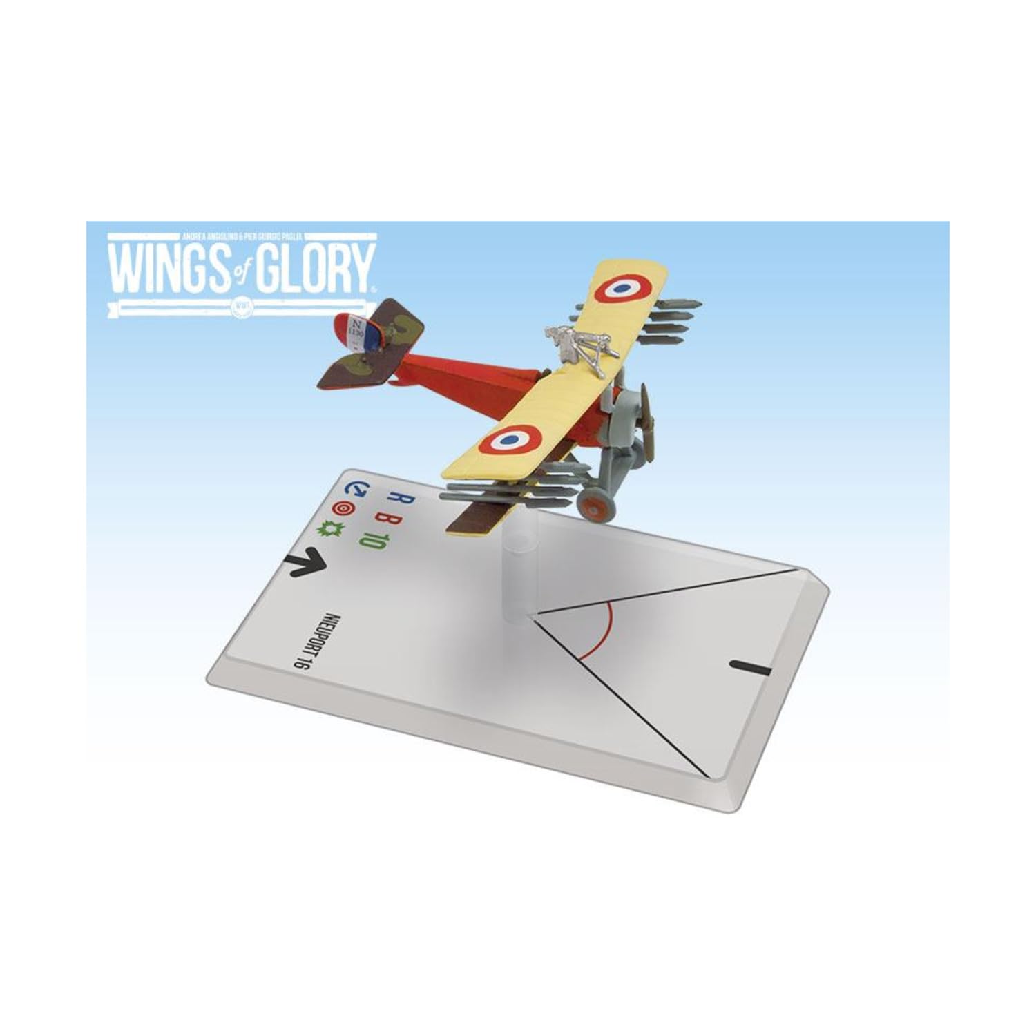 Ares Games Nieuport 16 (Navarre) - WGF125B Wings of Glory WW1 Airplane Pack 1