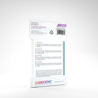 UNIT Gamegenic PRIME Standard European Sized Sleeves 62 x 94 mm 50 ct Gaming Accessory 2