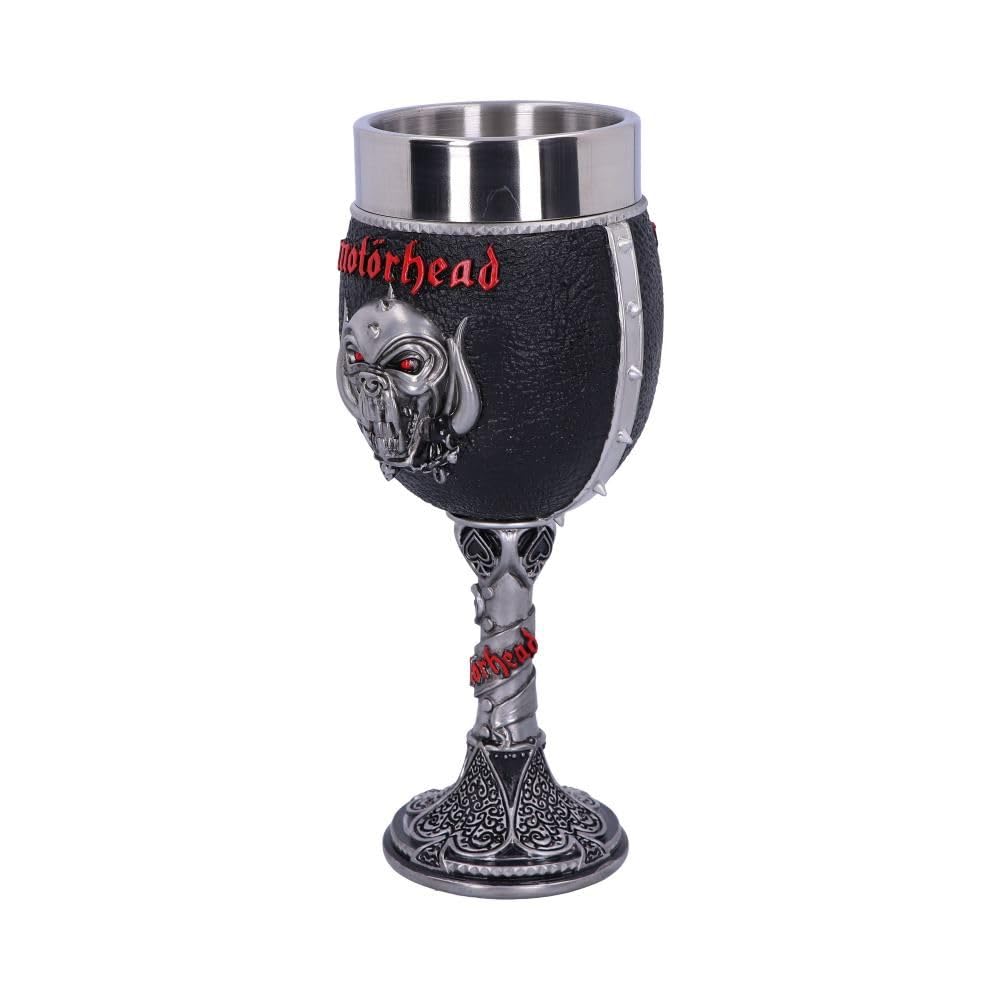 Motorhead Ace of Spades Warpig Snaggletooth Goblet 19.5cm Officially Licensed 5
