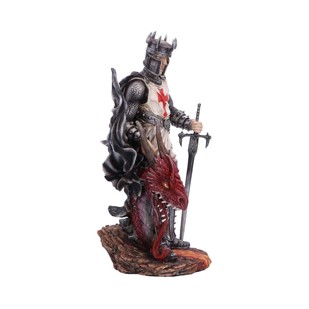 Cinders of Glory Crusader Knight and Slain Dragon Figurine 32cm 4