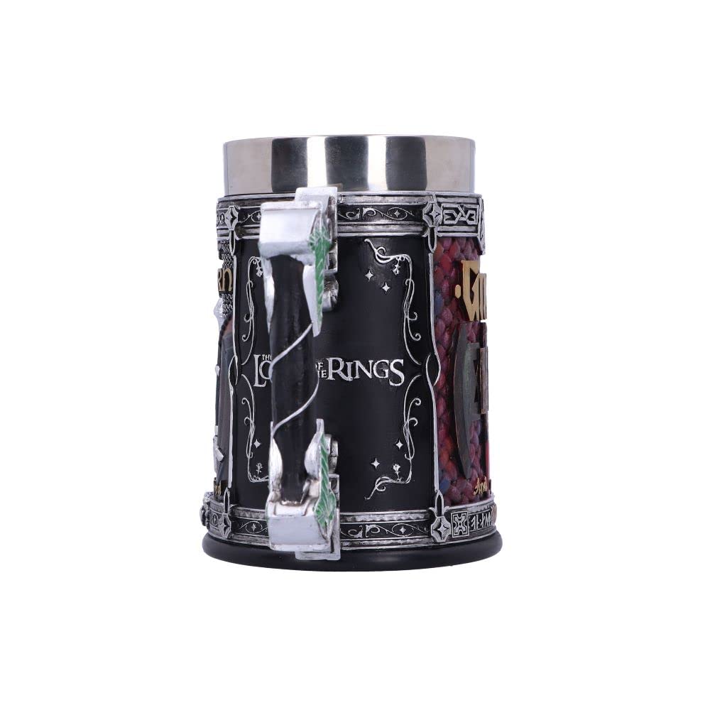 Lord of the Rings Fellowship Tankard 15.5cm Officially Licensed
