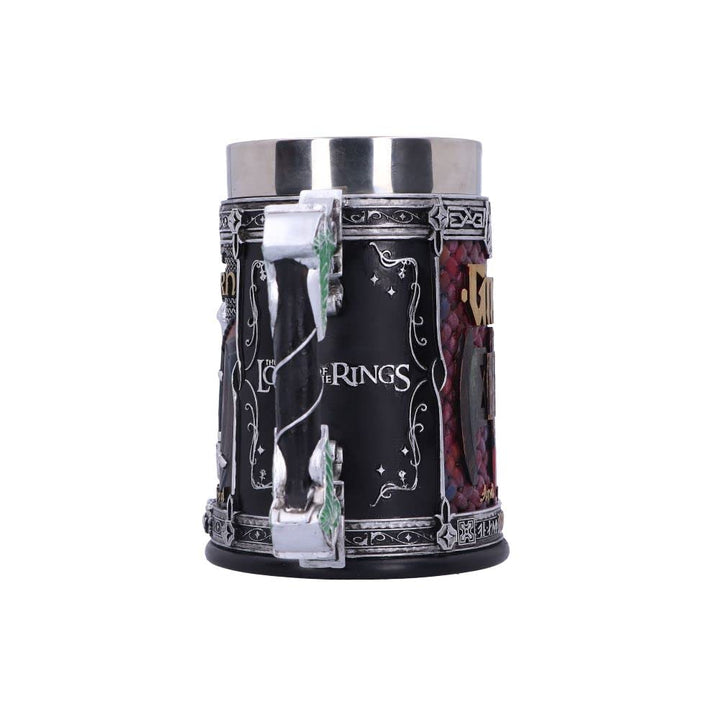 Lord of the Rings Fellowship Tankard 15.5cm Officially Licensed