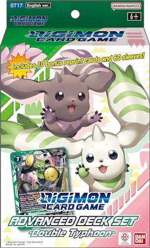 BANDAI Digimon TCG - ST17 Double Typhoon Advanced Deck Set 1