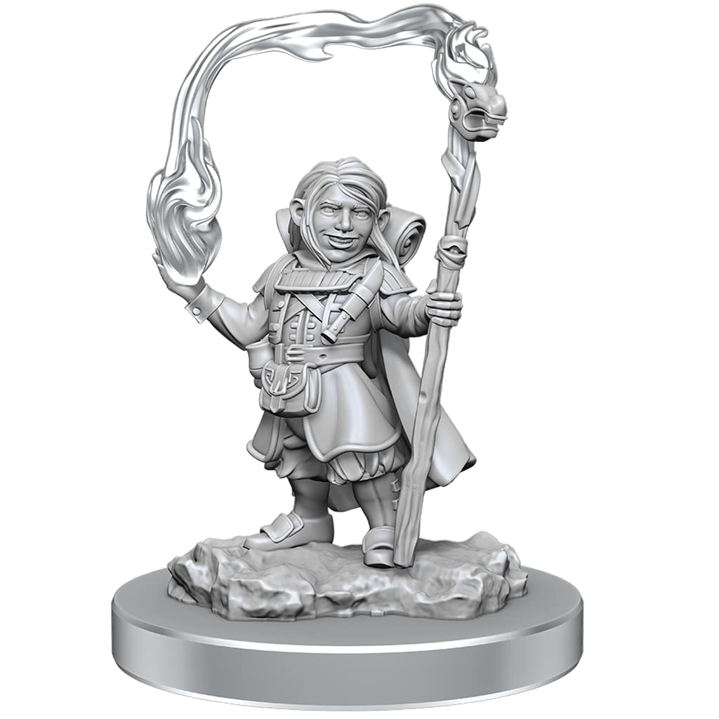 Halfling Wizards D and D Nolzurs Marvelous Unpainted Miniatures W20 Miniature Game by Wiz Kids 1