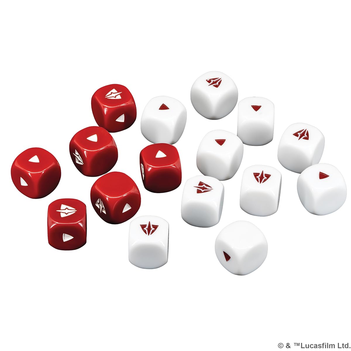 Star Wars: Legion Defense DICE Pack - 16 Enhanced Dice! Tabletop Miniatures Game, Strategy Game for Kids and Adults, Ages 14+, 2 Players, 3 Hour Playtime, Made by Atomic Mass Games 1