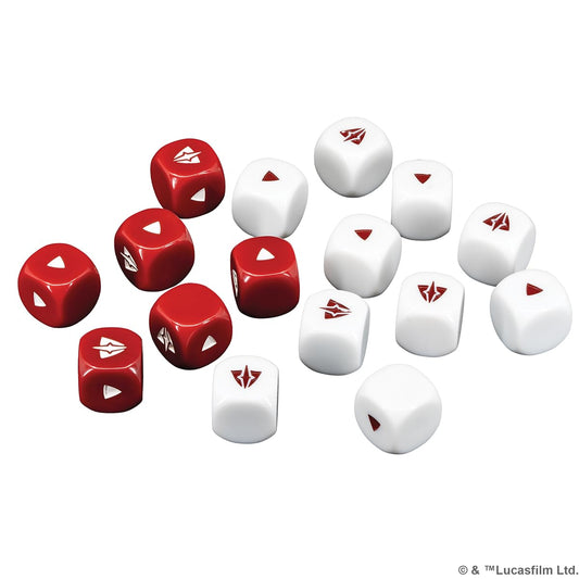 Star Wars: Legion Defense DICE Pack - 16 Enhanced Dice! Tabletop Miniatures Game, Strategy Game for Kids and Adults, Ages 14+, 2 Players, 3 Hour Playtime, Made by Atomic Mass Games 1