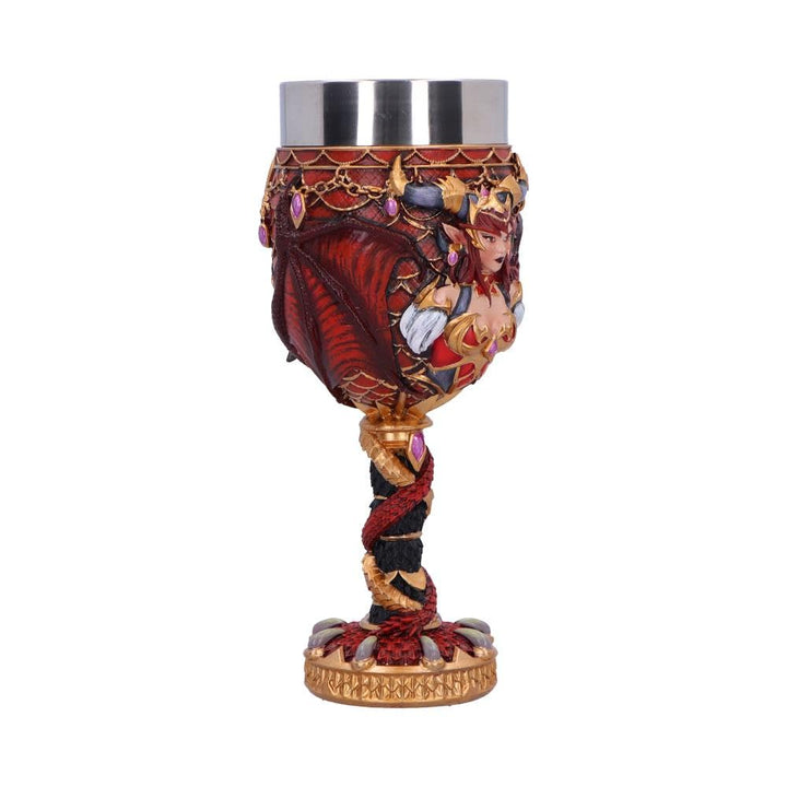 World of Warcraft Alextrasza Queen all Dragons Collectible Goblet 19.5cm