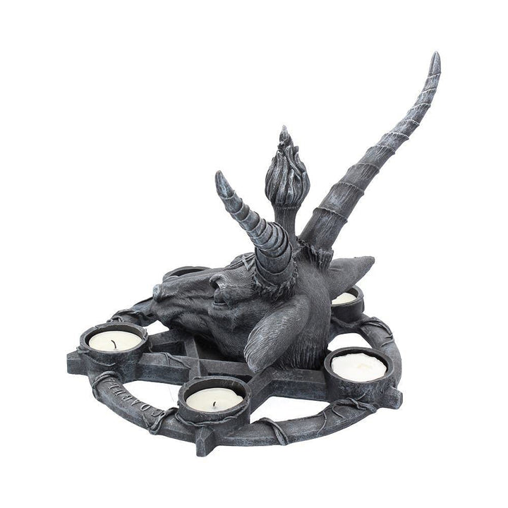 Baphomet Sabbatic Goat Diety Candle Holder 27.5cm
