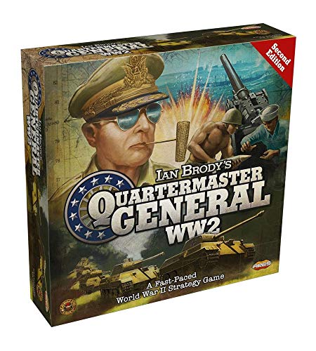 Quartermaster General WW2 2nd Edition Board Game by Ares 1
