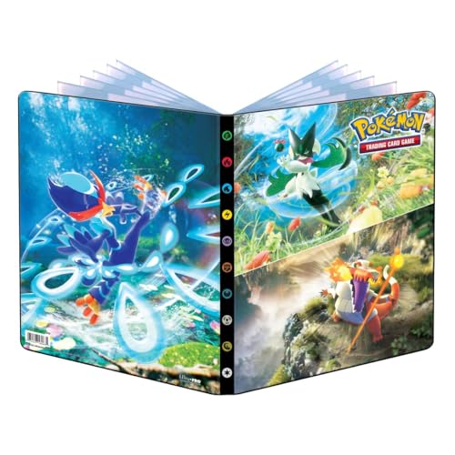 Scarlet & Violet Skeledirge Meowscarada Quaquaval 9-Pocket Portfolio for Pokemon TCG 1