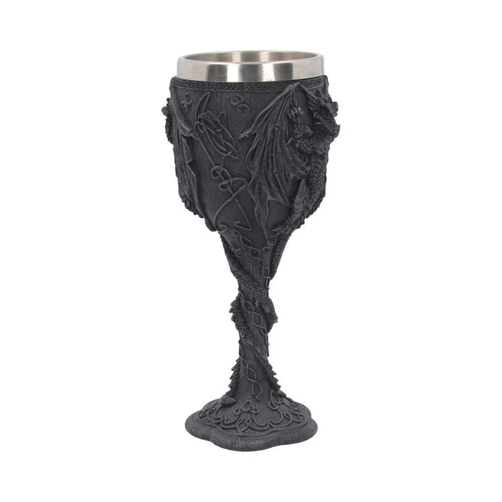 Final Offering Gothic Dragon Goblet 19cm