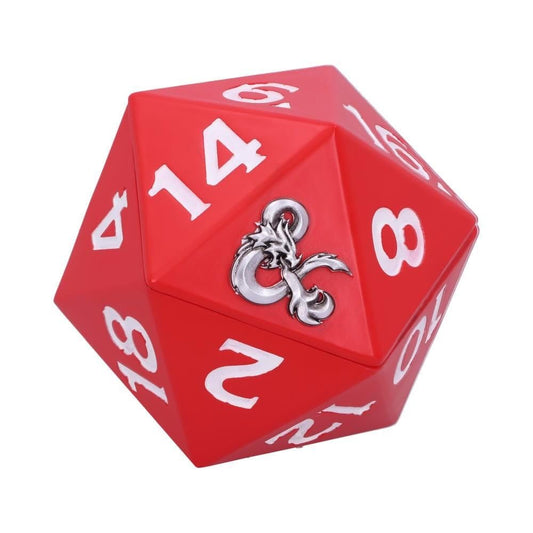 Dungeons Dragons D20 Dice Storage Box 13.5cm Officially Licensed 2