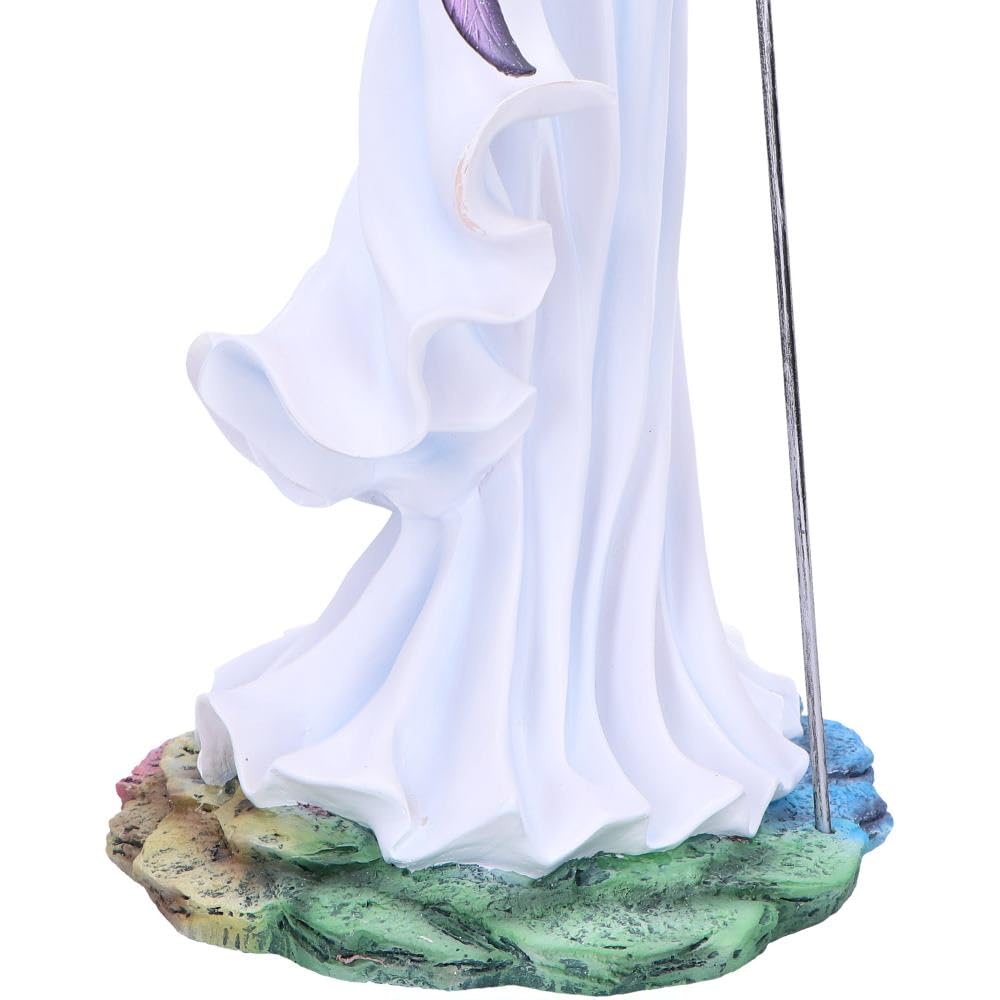 Light of the Moon Celestial Angel Figurine with Moon Staff 58cm 6