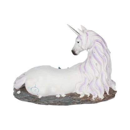 Jewelled Tranquillity Figurine White Unicorn and Crystal Ornament 19cm 4