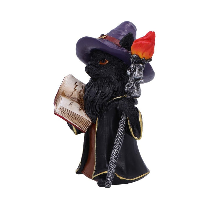 Albus a The Black Wizard Cat Figurine 15cm