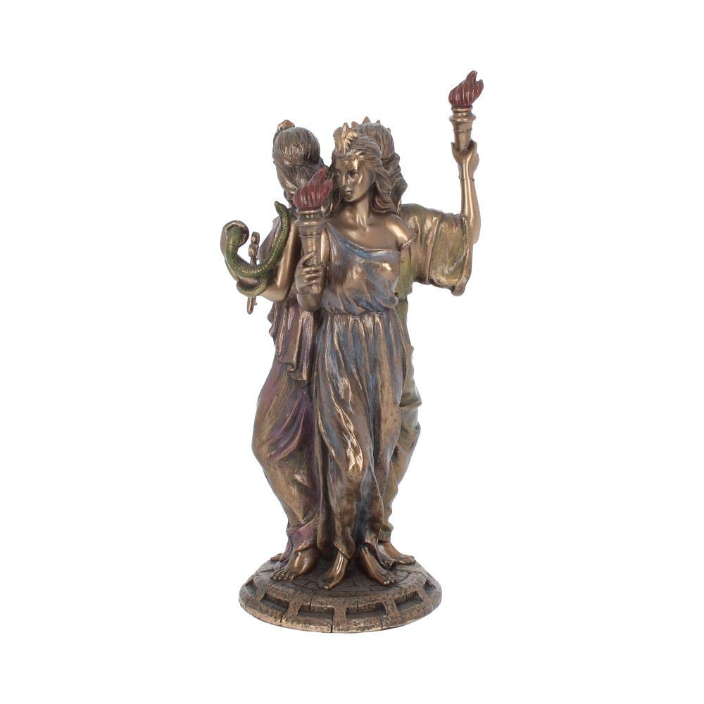 Hecate Goddess of Magic Figurine Triple Ornament 21cm