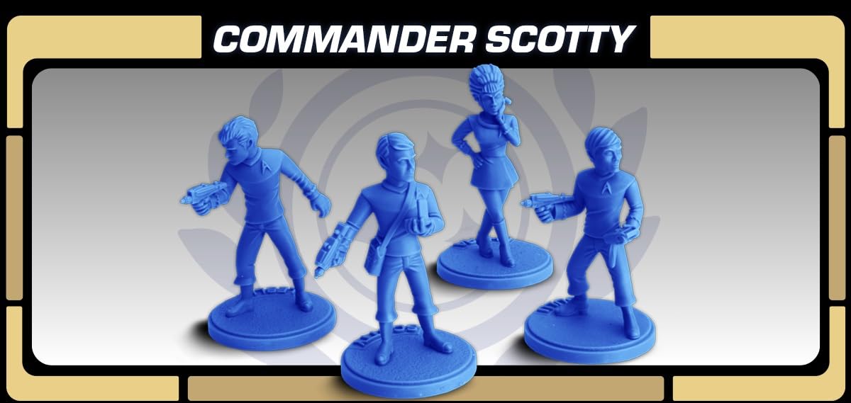 Commander Scotty Federation Expansion Star Trek Away Missions Board Game by Gale force Nine 3