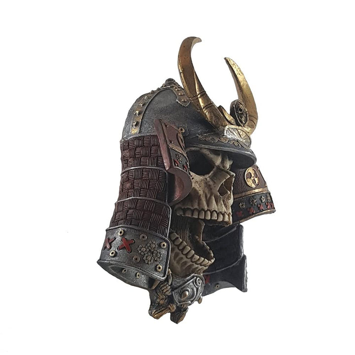 Kabuto Armoured Samurai Warrior Skull 26.6cm