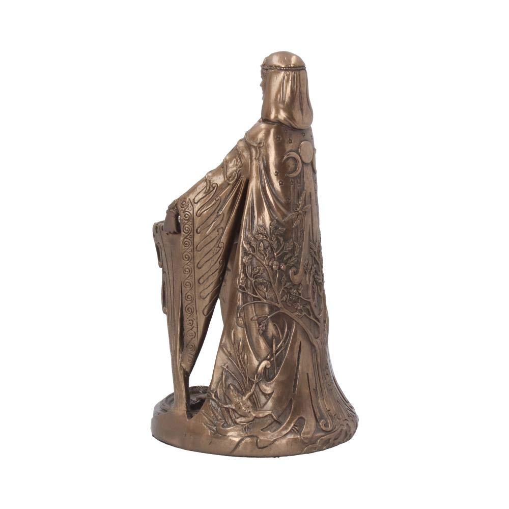 Bronzed Celtic Goddess Danu Ornament 22.5cm