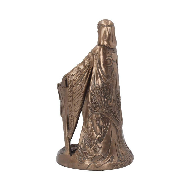 Bronzed Celtic Goddess Danu Ornament 22.5cm