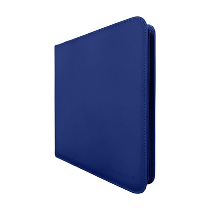 Vivid 12 Pocket Zippered PRO Binder Blue Binder by Ultra Pro 5