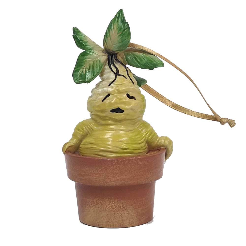 Harry Potter Mandrake Dangerous Plant Hanging Festive Decorative Ornament 9.5cm