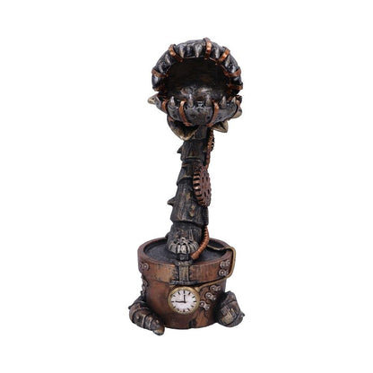 Cogwork Carnivore 243cm Bronze Mechanical Flesh Eating Plant Figurine 24.3cm 3