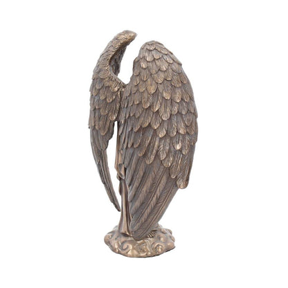 Bronzed Flower of Life Metatron Archangel Figure 26cm 6