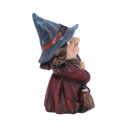 Toil Small Witch and Broomstick Figurine 9.7cm 5