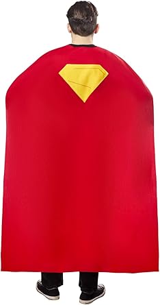 Superman Movie Adult Cloak Red One Size Fits All