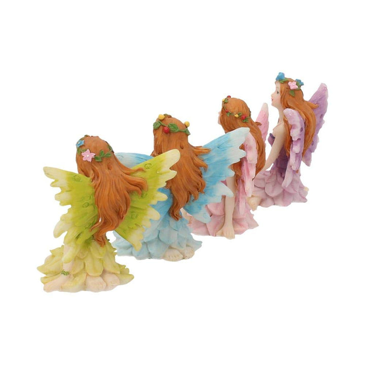 Glen Whispers Set of 4 Fairy Figurines 6.5cm