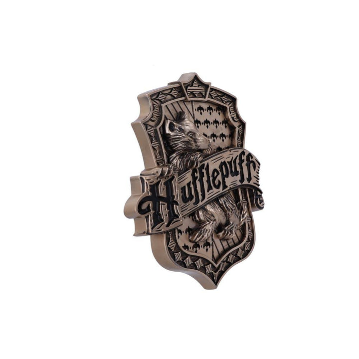 Harry Potter Bronze Hufflepuff Wall Plaque 20.5cm Officially Licensed