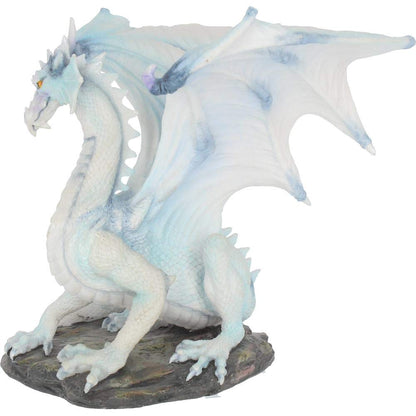 Grawlbane White Dragon Figurine 20cm 4